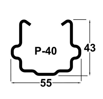 PIQUET GALVA POSVIMAN 2M00 P40 Z275 EP2.0MM TETE