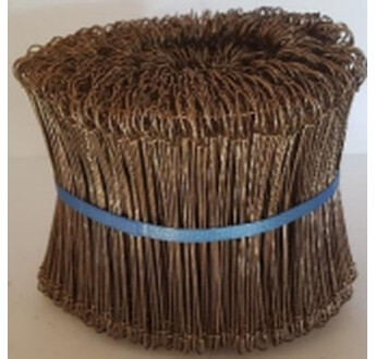 LIEN DEUX BOUCLES CUIVRE RECUIT 8CM PAQUET DE 5000
