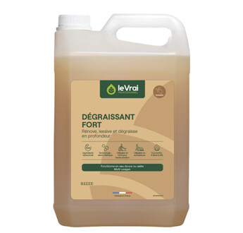 DEGRAISSANT SOLS ET SURFACES DEGRAISSANT FORT 5L LE VRAI