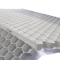 NIDAGRAVEL 130 BLANC 240X120X3 /PLAQUE