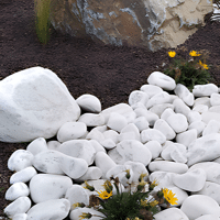 GALET BLANC CARRARE 40/60MM SAC25