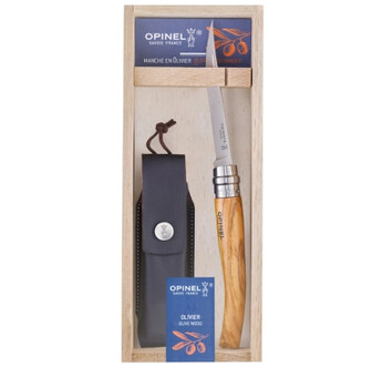 PLUMIER EFFILE OPINEL N°10 OLIVIER + ETUI