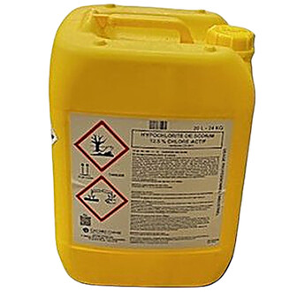 JAVEL 48° /14% 20L/24KG EMBALLAGE CONSIGNE /KG