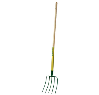 FOURCHE A FUMIER 5 DENTS 30CM MANCHE BOIS FISKARS-LEBORGNE 434321