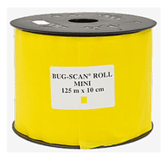 BUG SCAN ROLL MINI JAUNE PAQUET 3 MINI-ROULEAUX 10CM X 125M/ PAQUET