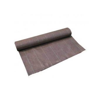 TOILE HORS SOL MARRON 90GR 1M05X100ML /M2
