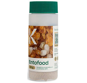 ENTOFOOD 50G OEUFS D'EPHESTIA CONGELES (SANS SUPPORT) FLACON DE 50G