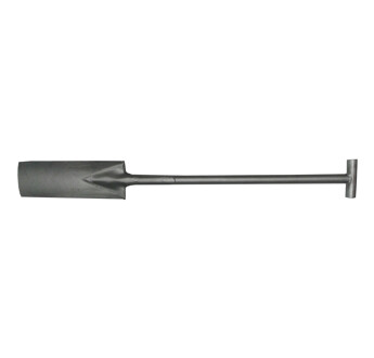 BECHE TRADITIONAL TERRASSIER 38/14 MANCHE ACIER