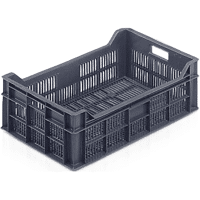 BAC ALLIBERT 35L 2A035 FOND ET PAROIS AJOURES COLORIS GRIS