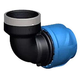AQUA COUDE PE 90° DIAM 25 FILETE 3/4