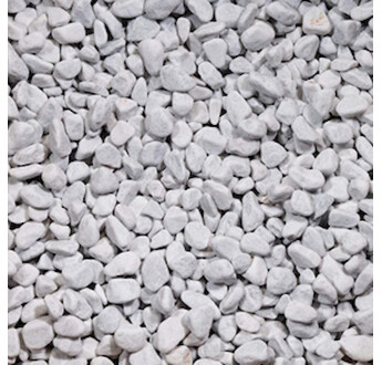 GALET BLANC CARRARE 15/25MM SAC25