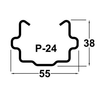 PIQUET GALVA POSVIMAN 2M00 P24 CLICK Z275 EP1.5MM