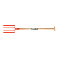 FOURCHE A BECHER DOUILLE 4D 300X180MM MANCHE BOIS T POLET