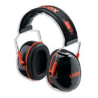 PROTECTEUR ANTI-BRUIT CASQUE UVEX K3 SNR 33