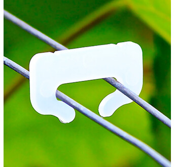 AGRAFE VIGNE VITAGRAF DIAM20MM DEGRADABLE BLANCHE SEAU3000
