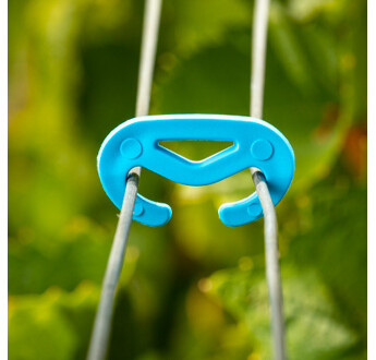 AGRAFE VIGNE PALIGRAF DIAM20MM BLEU RECUPERABLE SEAU 3500