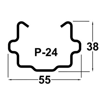 PIQUET GALVA POSVIMAN 2M20 P24 Z275 EP1.5MM ENCOCHE ZCH-N
