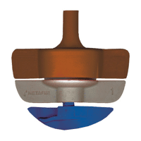 AQUA SPINNET 160 L/H TURBINE BLEUE - BUSE MARRON