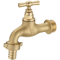 AQUA ROBINET FIL 3/4 AVEC RACCORD AU NEZ 3/4