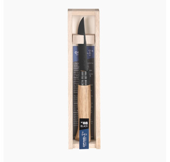 COUTEAU OPINEL N°08 INOX CHENE BLACK EDITION
