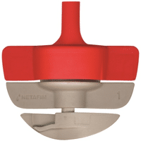AQUA SPINNET 120 L/H TURBINE GRISE - BUSE ROUGE