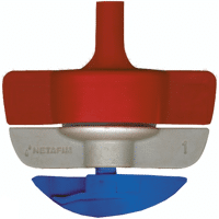 AQUA SPINNET 120 L/H TURBINE BLEUE - BUSE ROUGE