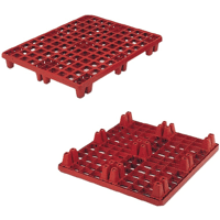 PALETTE ALLIBERT 3F003 1000X1200 COLORIS BRUN-ROUGE