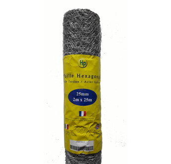 GRILLAGE A POULE TT 2M00X25ML MAILLE 25MM