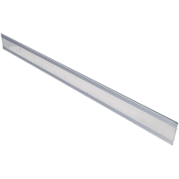 VOLIGE ALU NATUREL HT 100MM X 3MM L2M30 + 3 PIEUX+ 3 ECLISSES