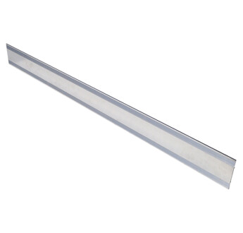 VOLIGE ALU NATUREL HT 100MM X 3MM L2M30 + 3 PIEUX+ 3 ECLISSES