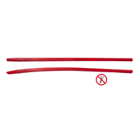 MANCHE PELLE 1300/41 COURBE FIBRE 3001 POLET