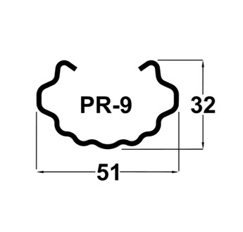 PIQUET GALVA POSVIMAN 2M20 PR9 Z275 EP1.5MM ENCOCHE ZCH-N SCHEMA SPECIAL