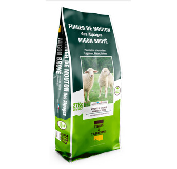 AMENDEMENT ORGA MIGON BROYE 27KG TERRE & TRADITION UAB