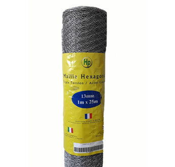 GRILLAGE A POULE TT 1M00X25ML MAILLE 13MM