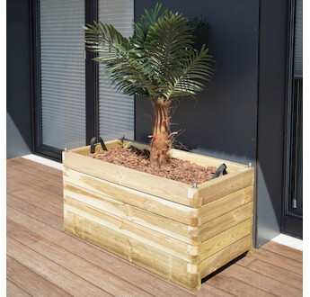 BAC BOIS OLEA 100X50X50 4,5CM 134L