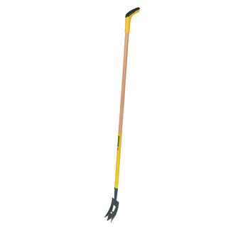 BINETTE TRIDENT NATUROVERT MANCHE BOIS 150CM + POIGNEE ERGONOMIQUE
