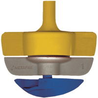 AQUA SPINNET 200 L/H TURBINE BLEUE - BUSE JAUNE