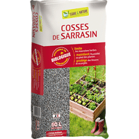 COSSES DE SARRASIN PAILLAGE VEGETAL 60L