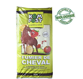 FUMIER DE CHEVAL COMPOSTE