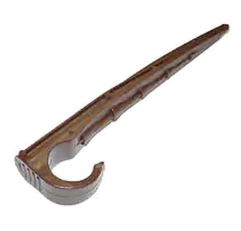 AQUA CRAMPON DE SOL PLASTIQUE MARRON POUR DN 16/20 - SACHET DE 25