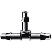 AQUA TE 90° CANNELE 4X6 POUR MICROTUBE - PAR 10