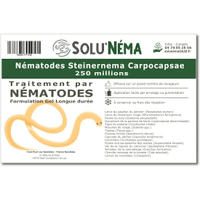 NEMA + SC BOITE 2 X 25 MILLIONS STEINERNEMA CARPOCAPSAE