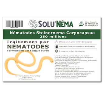 NEMA + SC BOITE 2 X 250 MILLIONS STEINERNEMA CARPOCAPSAE