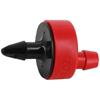 AQUA GOUTTEUR AUTOREGULANT/AUTOPERCANT 8 L/H ROUGE (SACHET DE 25)
