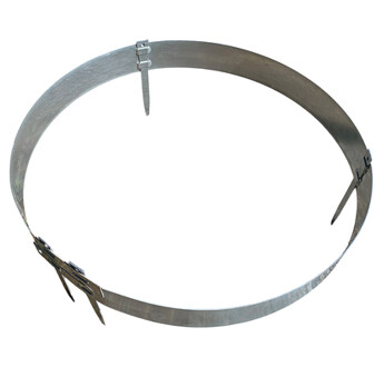 ENTOURAGE D'ARBRE ACIER PREFORME ROND GALVA DIAM 1500 MM