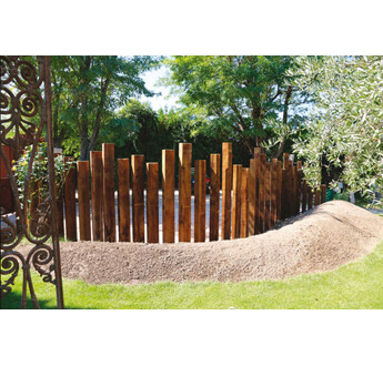 TRAVERSE NEUVE CHENE IMPREGNEE MARRON 20X12X2M00
