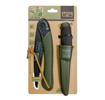 SCIE PLIANTE + COUTEAU LAPLANDER