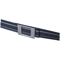 BORDURE PLASTIQUE NOIR ROLL'ECO HT 140 MM X LG 25 ML