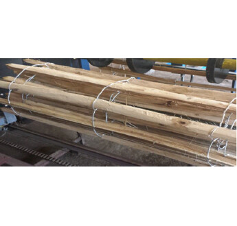 CLOTURE GANIVELLE ACACIA 1M20 X 10ML ESP 4/6CM LATTES FENDUES