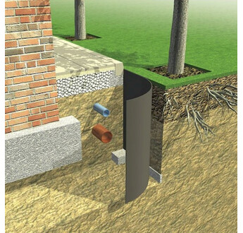 KIT DE JONCTION POUR BARRIERE ANTI-RHIZOMES PEHD 4CMX100CM